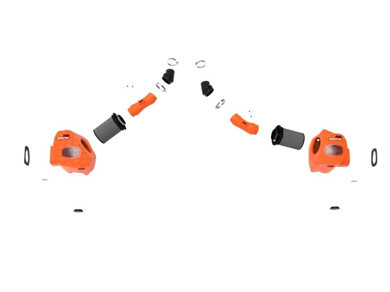 aFe 2022 Toyota Tundra V6 - 3.5L (tt) Momentum GT Cold Air Intake System w/ Pro 5R Filter - Orange - Cold Air Intakes - aFe