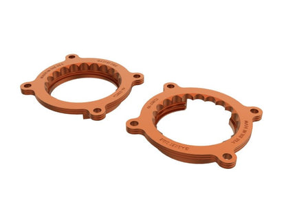 aFe 2024 Ford Mustang GT/ 2024 Ford Mustang Dark Horse V8 5.0L Silver Bullet Throttle Body Spacer - Throttle Bodies - aFe