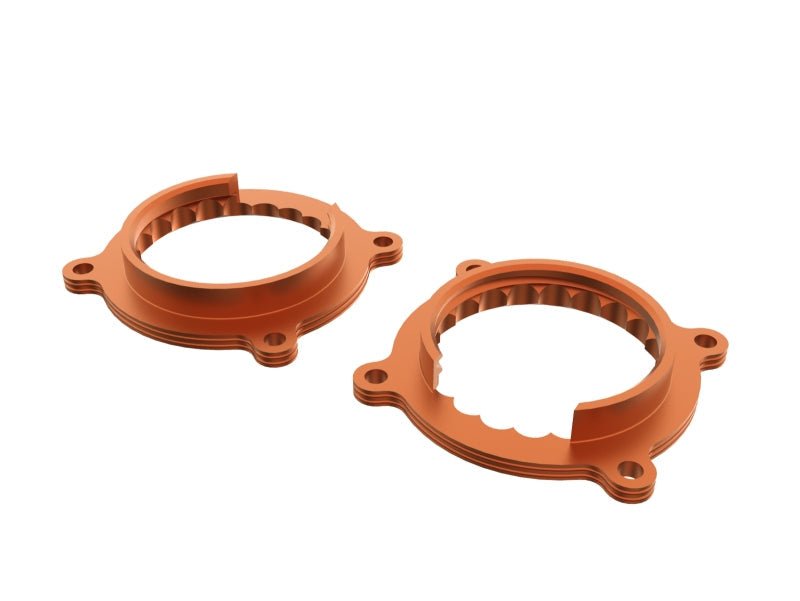 aFe 2024 Ford Mustang GT/ 2024 Ford Mustang Dark Horse V8 5.0L Silver Bullet Throttle Body Spacer - Throttle Bodies - aFe