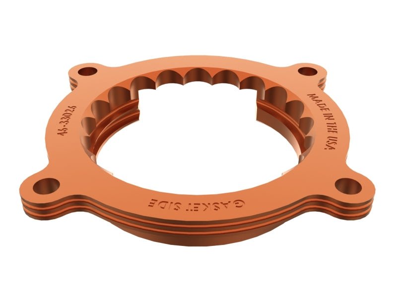 aFe 2024 Ford Mustang GT/ 2024 Ford Mustang Dark Horse V8 5.0L Silver Bullet Throttle Body Spacer - Throttle Bodies - aFe