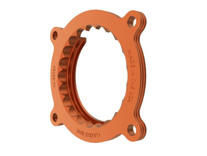 aFe 2024 Ford Mustang GT/ 2024 Ford Mustang Dark Horse V8 5.0L Silver Bullet Throttle Body Spacer - Throttle Bodies - aFe