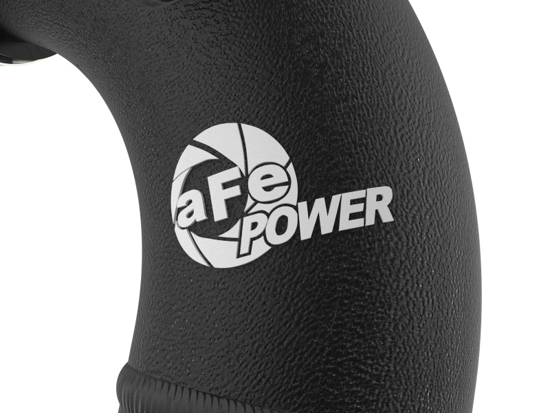 AFE 21 - 22 Ford Bronco L4 - 2.3L (t) BladeRunner Alum Hot/Cold Charge Pipe Kit - Black - Intercoolers - aFe