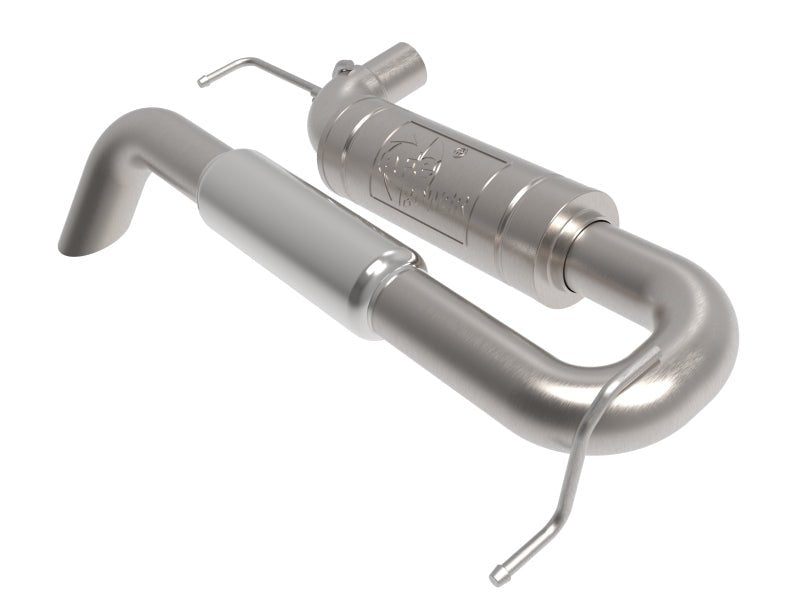 aFe 21 - 24 Ford Bronco Apollo GT Series 3 IN 409 Stainless Steel Hi - Tuck Axle - Back Exhaust - Axle Back - aFe