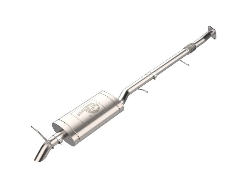 aFe 23-25 GM Colorado/Canyon L4-2.7L (t) ROCK BASHER 3 IN 409 Stainless Steel Cat-Back Exhaust-Catback-aFe