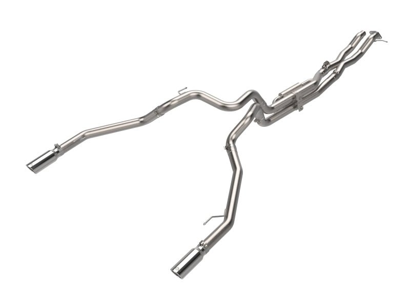 aFe 24 - 25 Ford Ranger Raptor Vulcan Series 3in 304 SS Cat - Back Exhaust w/ Polished Tips - Catback - aFe