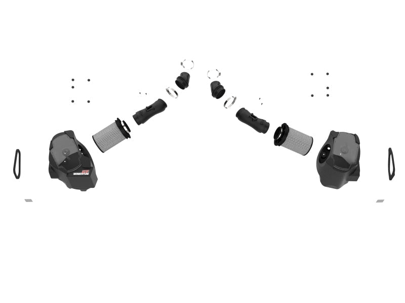 aFe 24 - 25 Lexus GX550 V6 - 3.4L Momentum GT Cold Air Intake System w/ Pro DRY S Filters - Cold Air Intakes - aFe