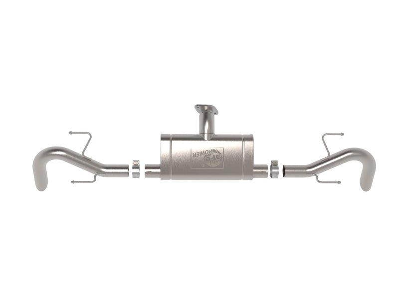 aFe 24 - 25 Mazda CX - 90 Stainless Steel Axle Back System - Axle Back - aFe