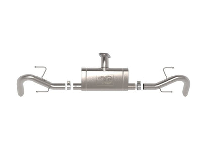 aFe 24 - 25 Mazda CX - 90 Stainless Steel Axle Back System - Axle Back - aFe