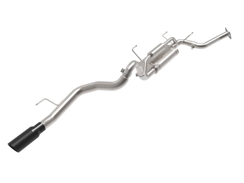 aFe 24 - 25 Toyota Land Cruiser 2 - 1/2in to 3in 304 SS Cat - Back Exhaust System w/ Black Tip - Catback - aFe
