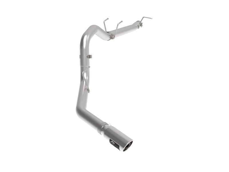 aFe Apollo GT Series 3 - 1/2in 409 SS Axle - Back Exhaust 17 - 20 Ford F - 250/F - 350 Polished Tip No Muffler - Axle Back - aFe