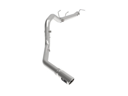 aFe Apollo GT Series 3 - 1/2in 409 SS Axle - Back Exhaust 17 - 20 Ford F - 250/F - 350 Polished Tip No Muffler - Axle Back - aFe