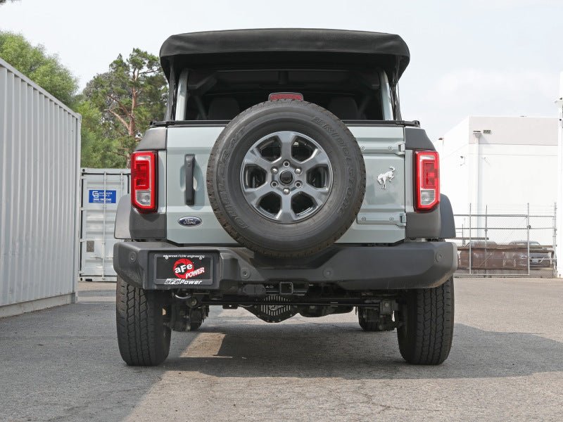 aFe Apollo GT Series 3in 409SS Cat - Back Ford Bronco 2021 L4 2.3L/V6 2.7L - Polished - Catback - aFe