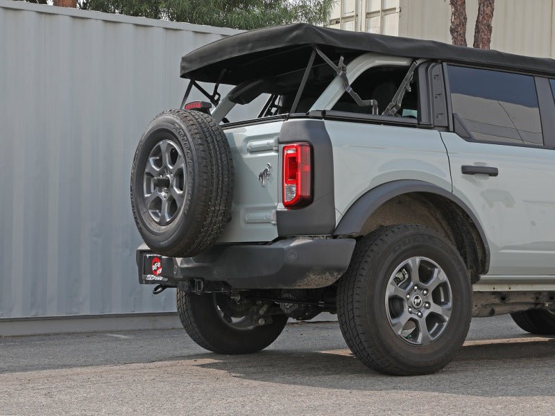 aFe Apollo GT Series 3in 409SS Cat - Back Ford Bronco 2021 L4 2.3L/V6 2.7L - Polished - Catback - aFe