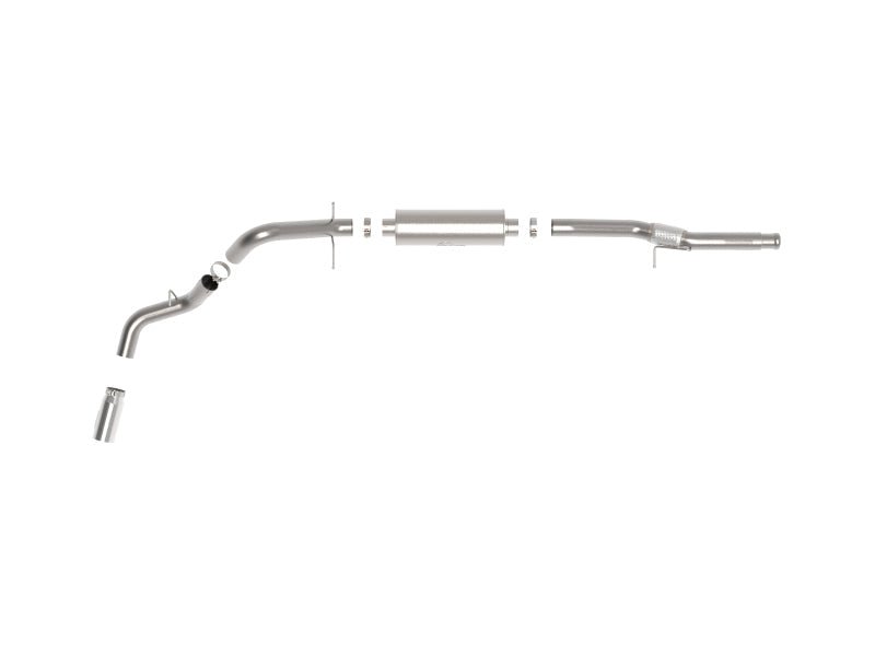 aFe Apollo GT Series 4in 409SS Cat Back Exh System Polished Tip 14 - 18GM Silverado 1500 V8 - 6.2L - Catback - aFe