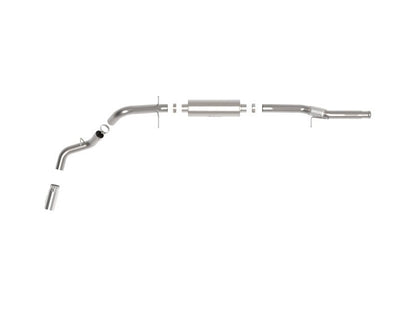 aFe Apollo GT Series 4in 409SS Cat Back Exh System Polished Tip 14 - 18GM Silverado 1500 V8 - 6.2L - Catback - aFe