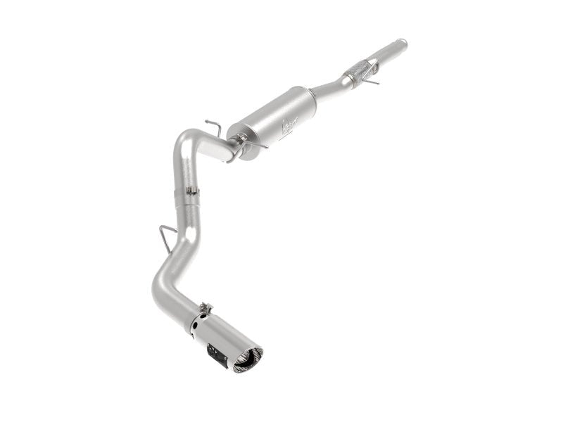aFe Apollo GT Series 4in 409SS Cat Back Exh System Polished Tip 14 - 18GM Silverado 1500 V8 - 6.2L - Catback - aFe