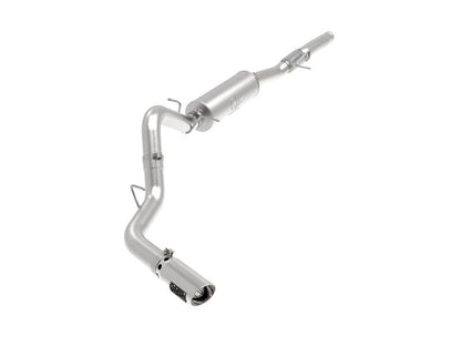 aFe Apollo GT Series 4in 409SS Cat Back Exh System Polished Tip 14 - 18GM Silverado 1500 V8 - 6.2L - Catback - aFe