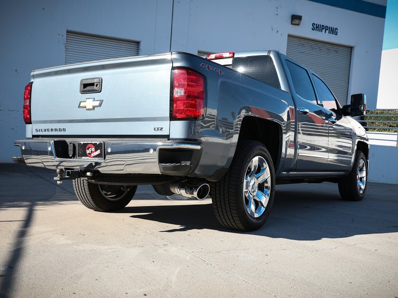 aFe Apollo GT Series 4in 409SS Cat Back Exh System Polished Tip 14 - 18GM Silverado 1500 V8 - 6.2L - Catback - aFe