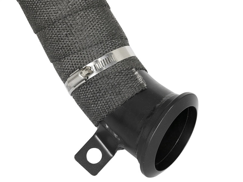 aFe ATLAS 3in Steel Down - Pipe 04.5 - 10 GM Diesel Trucks V8 6.6L (td) LLY/LBZ/LMM - Cold Air Intakes - aFe