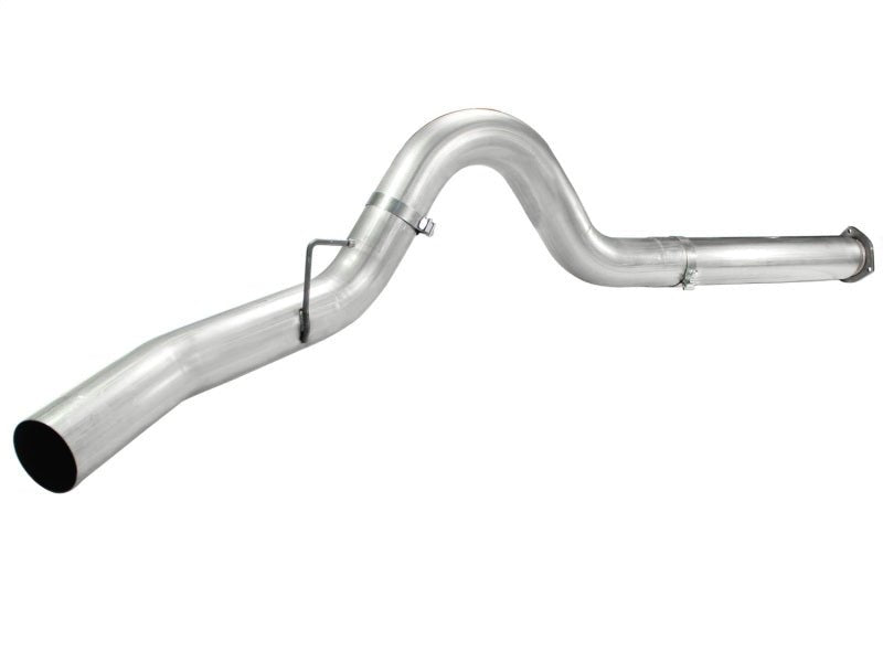aFe Atlas 5in DPF - Back Aluminized Steel Exh Sys, Ford Diesel Trucks 11 - 14 v8 - 6.7L (td) No tip - DPF Back - aFe