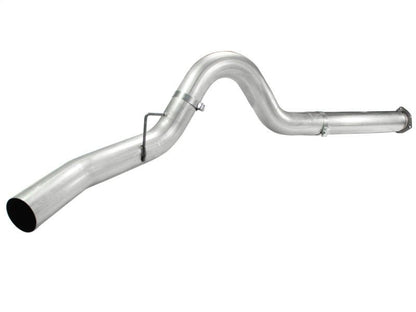 aFe Atlas 5in DPF - Back Aluminized Steel Exh Sys, Ford Diesel Trucks 11 - 14 v8 - 6.7L (td) No tip - DPF Back - aFe