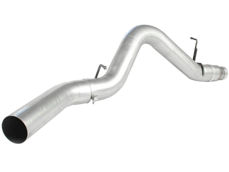 aFe Atlas Exhaust 5in DPF - Back Al Steel 11 - 13 GM Diesel Trucks V8 - 6.6L (td) LML - DPF Back - aFe