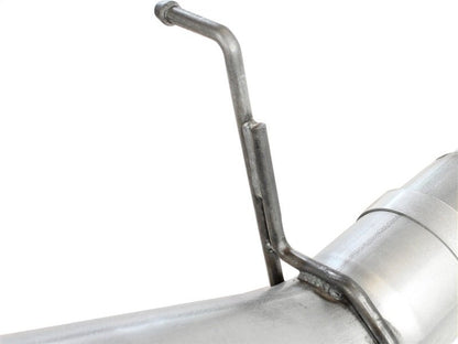 aFe Atlas Exhaust 5in DPF - Back Al Steel 11 - 13 GM Diesel Trucks V8 - 6.6L (td) LML - DPF Back - aFe