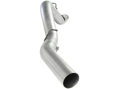 aFe Atlas Exhaust 5in DPF - Back Al Steel 11 - 13 GM Diesel Trucks V8 - 6.6L (td) LML - DPF Back - aFe