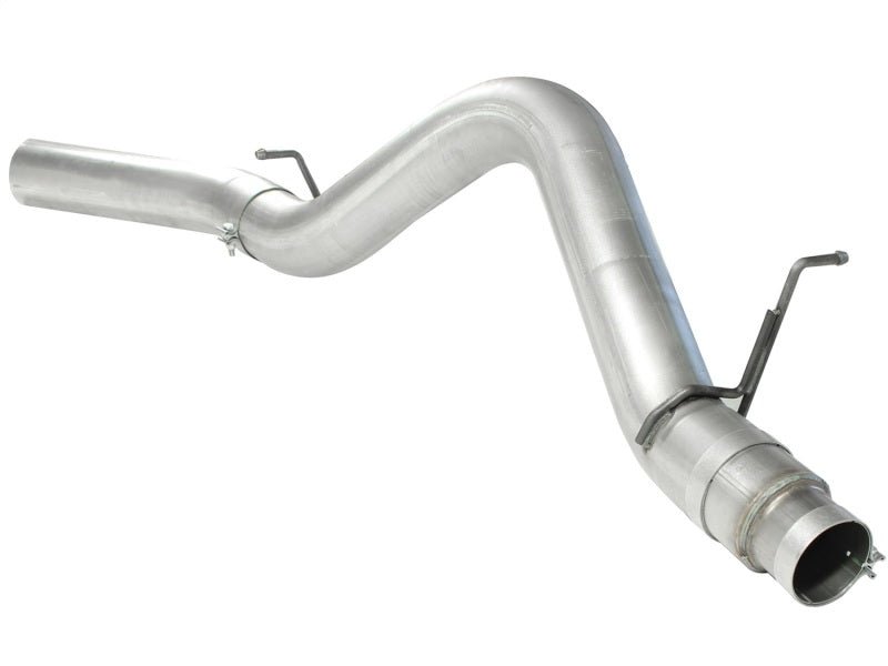 aFe Atlas Exhaust 5in DPF - Back Al Steel 11 - 13 GM Diesel Trucks V8 - 6.6L (td) LML - DPF Back - aFe