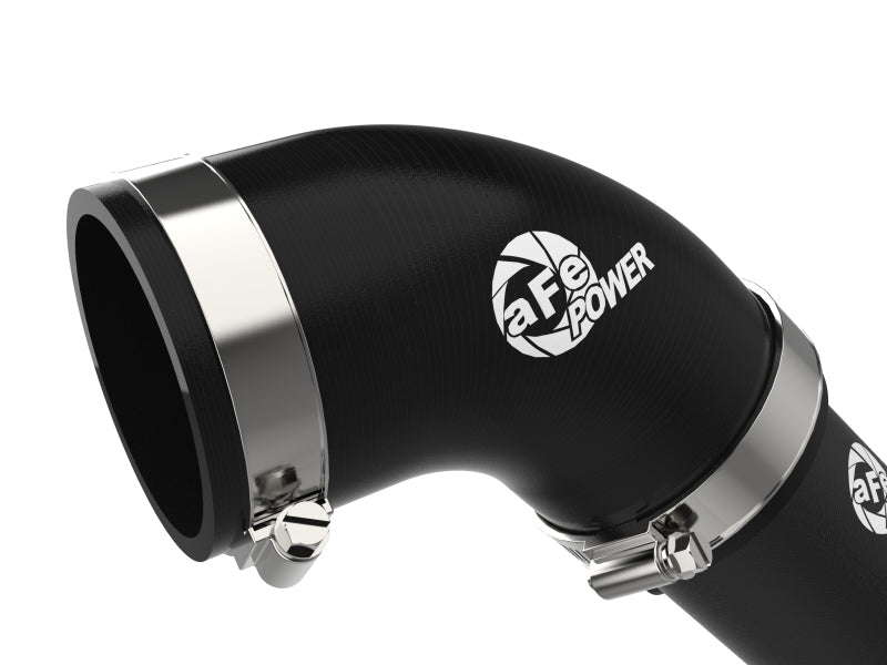 aFe BladeRunner 2 - 1/2 IN Aluminum Cold Charge Pipe Black 17 - 20 Hyundai Elantra GT L4 - 1.6L (t) - Intercoolers - aFe