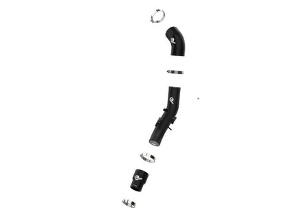 aFe BladeRunner 2 - 1/2 IN Aluminum Cold Charge Pipe Black 17 - 20 Hyundai Elantra GT L4 - 1.6L (t) - Intercoolers - aFe