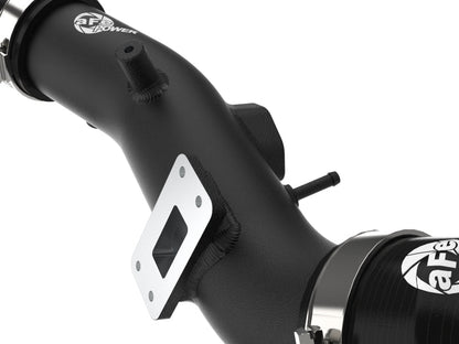 aFe BladeRunner 2 - 1/2 IN Aluminum Cold Charge Pipe Black 17 - 20 Hyundai Elantra GT L4 - 1.6L (t) - Intercoolers - aFe