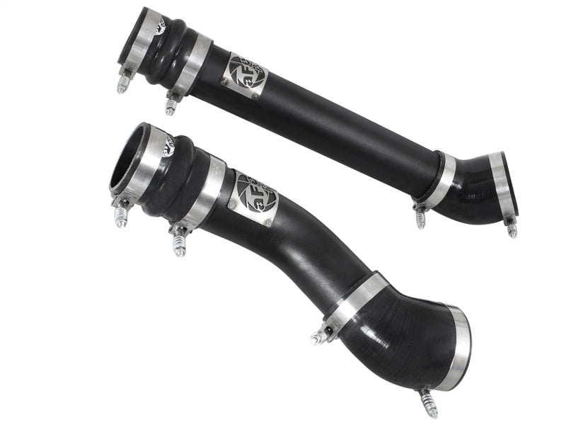 aFe Bladerunner 3 inch Black Intercooler Hot and Cold Side Tubes Dodge Diesel Trucks 94 - 02 L6 - 5.9 - Intercoolers - aFe