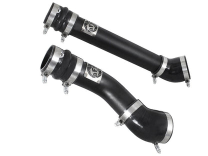 aFe Bladerunner 3 inch Black Intercooler Hot and Cold Side Tubes Dodge Diesel Trucks 94 - 02 L6 - 5.9 - Intercoolers - aFe