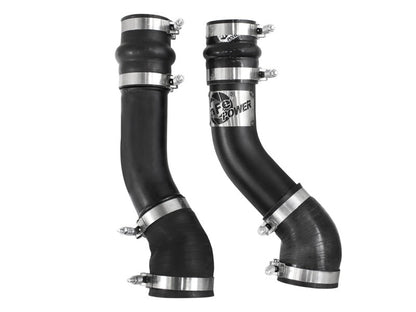 aFe Bladerunner 3 inch Black Intercooler Hot Side Tube Dodge Diesel Trucks 94 - 02 L6 - 5.9L - Intercoolers - aFe