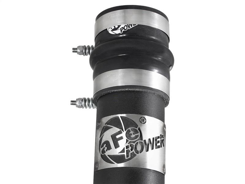 aFe Bladerunner 3 inch Black Intercooler Hot Side Tube Dodge Diesel Trucks 94 - 02 L6 - 5.9L - Intercoolers - aFe