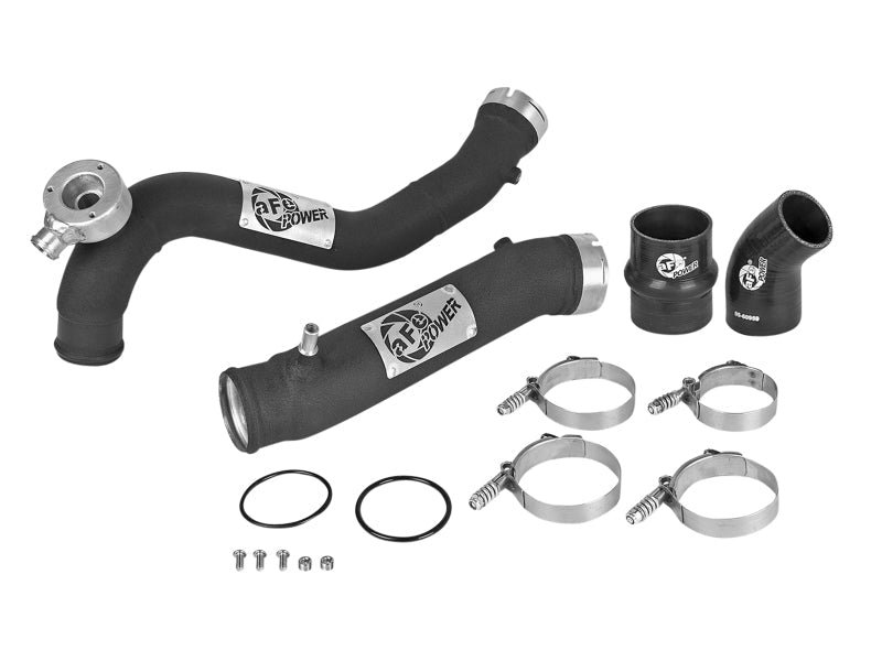 aFe BladeRunner 3in Alum Hot and Cold Intercooler Tube Kit 2019 Ford Ranger 2.3L (t) - Intercoolers - aFe