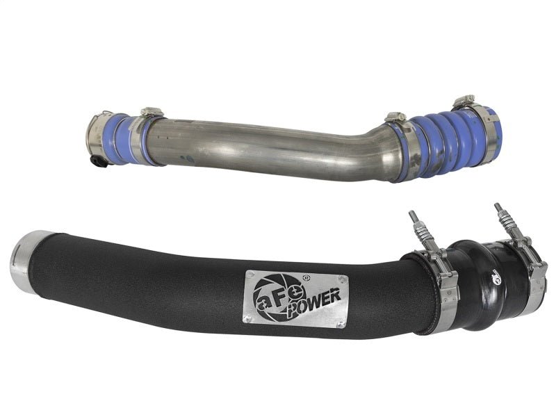 aFe Bladerunner 3in Hot and Cold Side Black Intercooler Tubes 2017 Ford Diesel Trucks V8 6.7L (td) - Intercoolers - aFe
