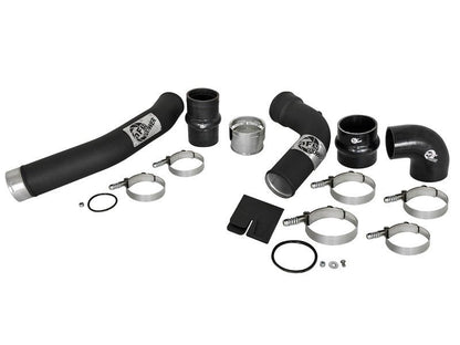 aFe Bladerunner 3in Hot and Cold Side Black Intercooler Tubes 2017 Ford Diesel Trucks V8 6.7L (td) - Intercoolers - aFe
