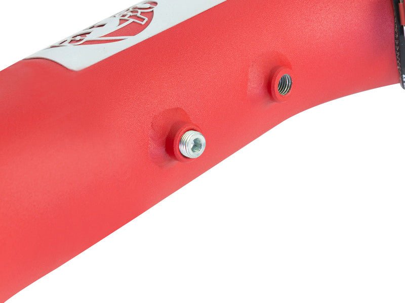 aFe BladeRunner 3in Red IC Tube Cold Side w/ Coupling & Clamp Kit 2016 GM Colorado/Canyon 2.8L - Intercoolers - aFe