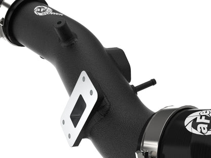 aFe BladeRunner Aluminum Hot and Cold Charge Pipe Kit Black 17 - 20 Hyundai Elantra GT L4 - 1.6L (t) - Intercoolers - aFe