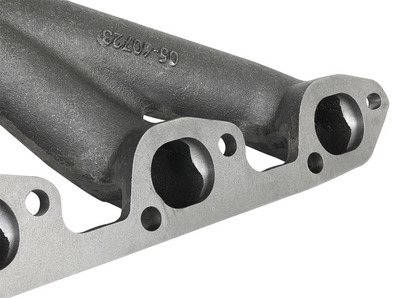 aFe BladeRunner Ported Ductile Iron Exhaust Manifold 07 - 11 Jeep Wrangler (JK) V6 - 3.8L - Headers & Manifolds - aFe