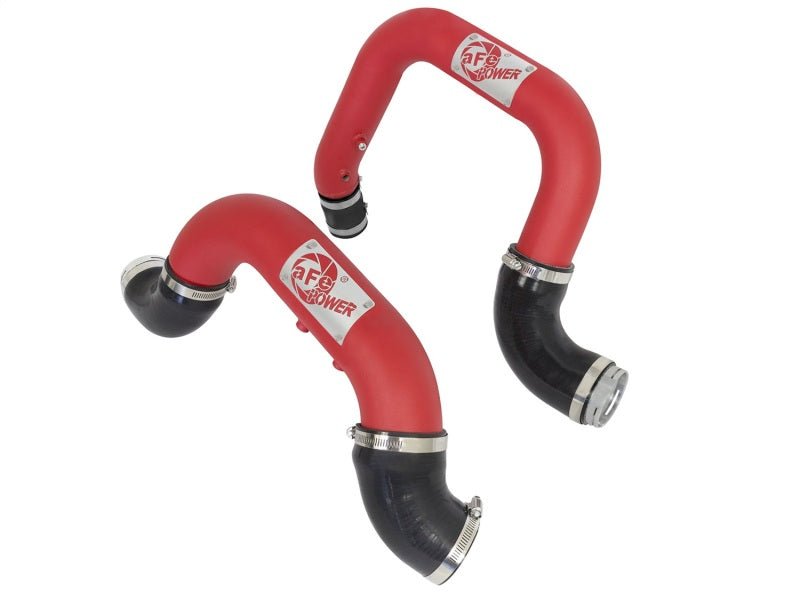 aFe BladeRunner Red Intercooler Tubes Combo 2016 GM Colorado/Canyon I4 - 2.8L (td) - Intercoolers - aFe