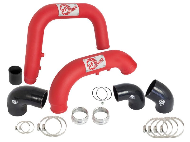 aFe BladeRunner Red Intercooler Tubes Combo 2016 GM Colorado/Canyon I4 - 2.8L (td) - Intercoolers - aFe