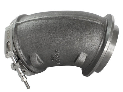 aFe BladeRunner Turbocharger Turbine Elbow Replacement Ford 99.5 - 03 7.3L TD - Turbo Upgrade Components - aFe