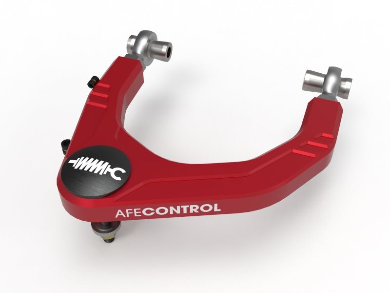 aFe Control 05 - 23 Toyota Tacoma Upper Control Arms - Red Anodized Billet Aluminum - Uncategorized - aFe