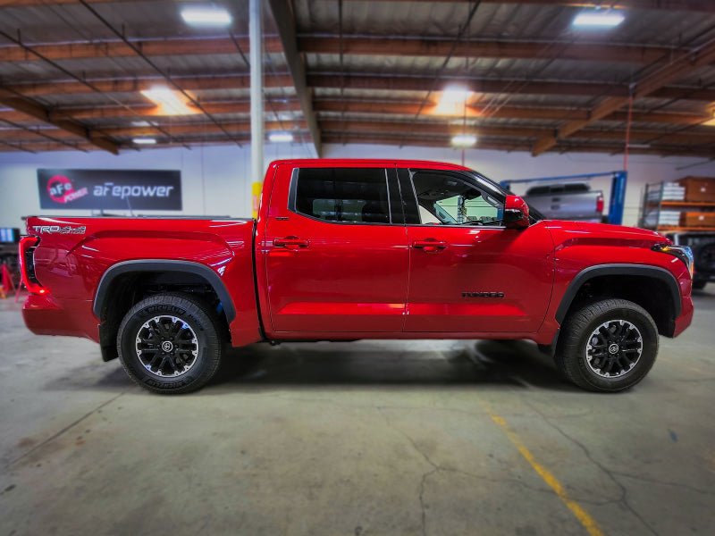 aFe CONTROL 1.875 IN Leveling Kit 22 - 23 Toyota Tundra - Red - Leveling Kits - aFe