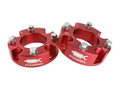 aFe CONTROL 1.875 IN Leveling Kit 22 - 23 Toyota Tundra - Red - Leveling Kits - aFe