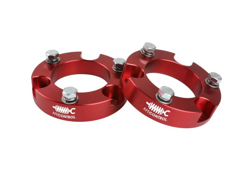 aFe CONTROL 2.0 IN Leveling Kit 05 - 21 Toyota 4Runner/FJ Cruiser/Tacoma - Red - Leveling Kits - aFe