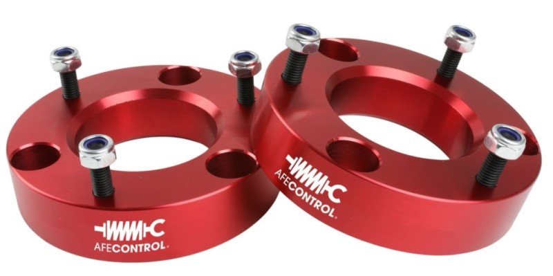 aFe CONTROL 2.0 IN Leveling Kit 07 - 21 GM 1500 - Red - Leveling Kits - aFe